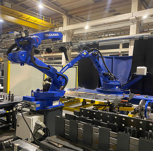 Robot lazer kaynak makinesi – Otekso endüstriyel çözüm