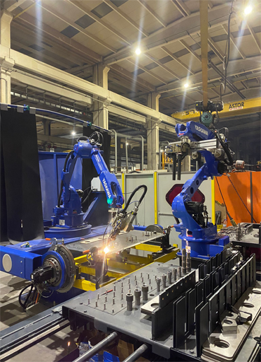 Robot lazer kaynak makinesi – Otekso endüstriyel çözüm